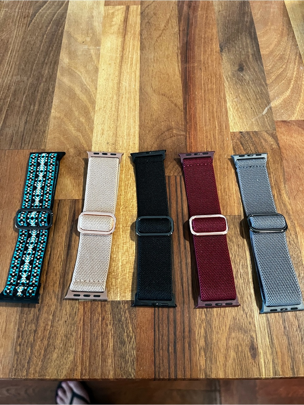 Apple Watch Compatible Milanese Loop Bands - Multi-Color Set